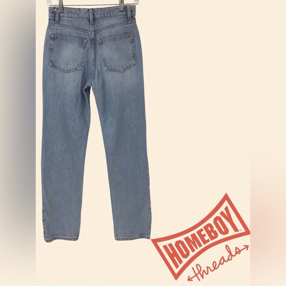 Reformation Blue Relaxed Jeans - Picture 2 of 5